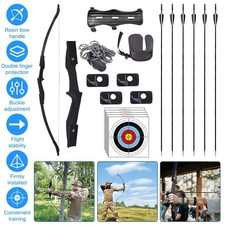 40lbs Archery Takedown Bow and Arrow Set Target hunting Beginner Practice