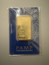 Pamp Suisse 1 oz Gold Bar 999.9 Fine Gold 4600.00 per troy oz