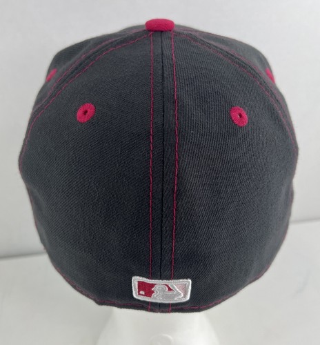 St. Louis Cardinals New Era 59Fifty eng anliegende Mütze Kappe grau pink Logo Größe 7 1/8 - Bild 3 von 6