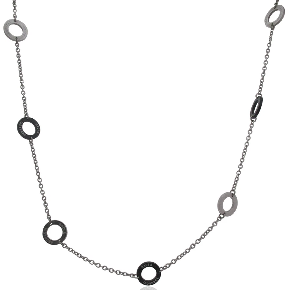 Set Gioielli Collana E Bracciale XOXO Abbracci E Baci - Placcato Oro 14K, Stainless Steel - Foto 1
