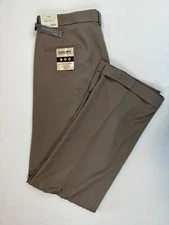 Perry Ellis Portfolio Taupe Performance Classic Fit Pant Size W50 X L30