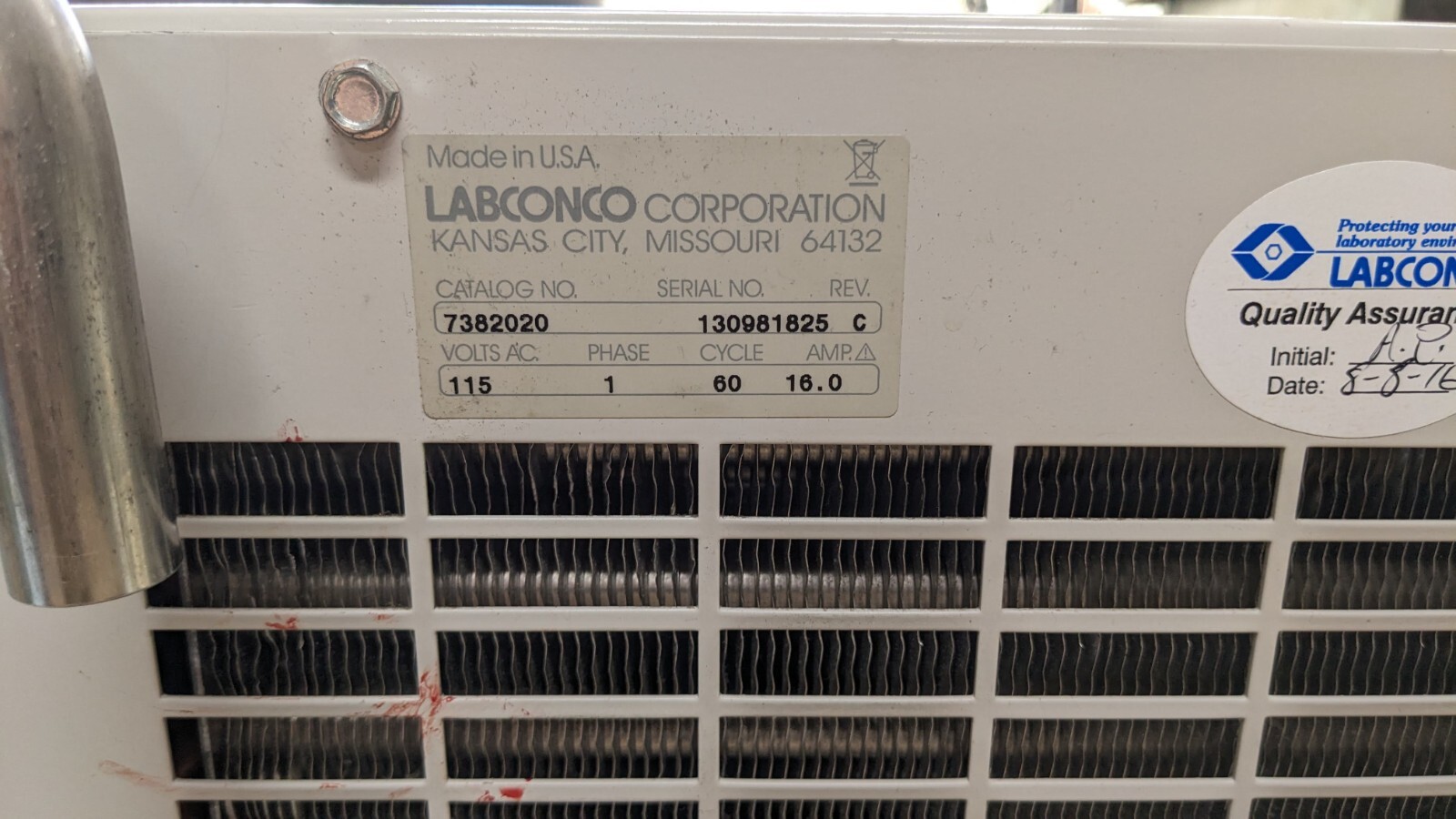 Labconco FreeZone Plus 4.5  Plus Benchtop Freeze Dry System Tested Working! 