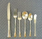 6 pcs Place Setting Serenity (Sterling 1940) International Silver Flatware 249g
