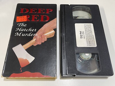 Deep Red - The Hatchet Murders VHS RARE SLASHER FILM | eBay