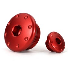 Motorcycle Engine Cover Plugs Aftermarket Fit For HONDA Monkey/ABS 2019-2022 Red