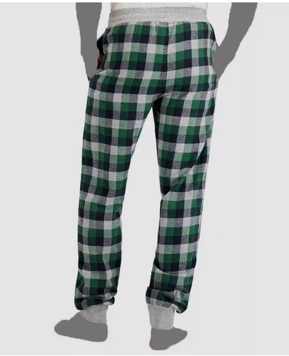 Hanes Mens Black Flannel Jogger Sleep Pant Loungewear Big & Tall 3XLT - Picture 2 of 2