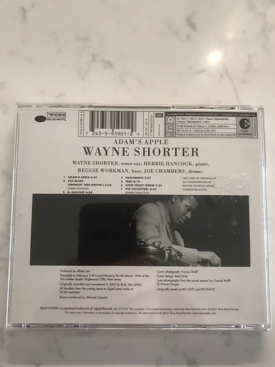 Wayne Shorter-Adam's Apple (CD Blue Note 2003 UK Import) | eBay