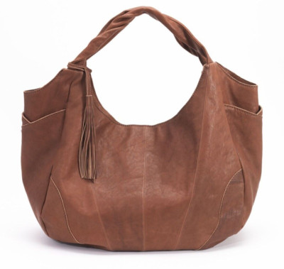 Hobo International Frontrunner, Unfinished Leather, Cognac Brown