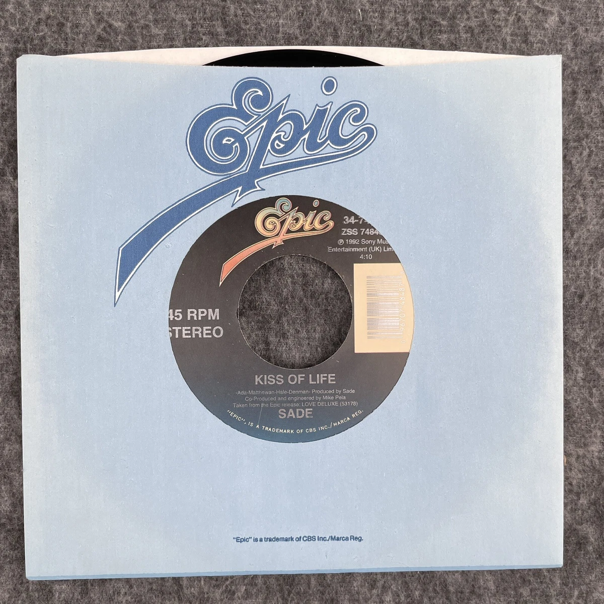 Sade 45 RPM Speed Vinyl Records for sale | eBay