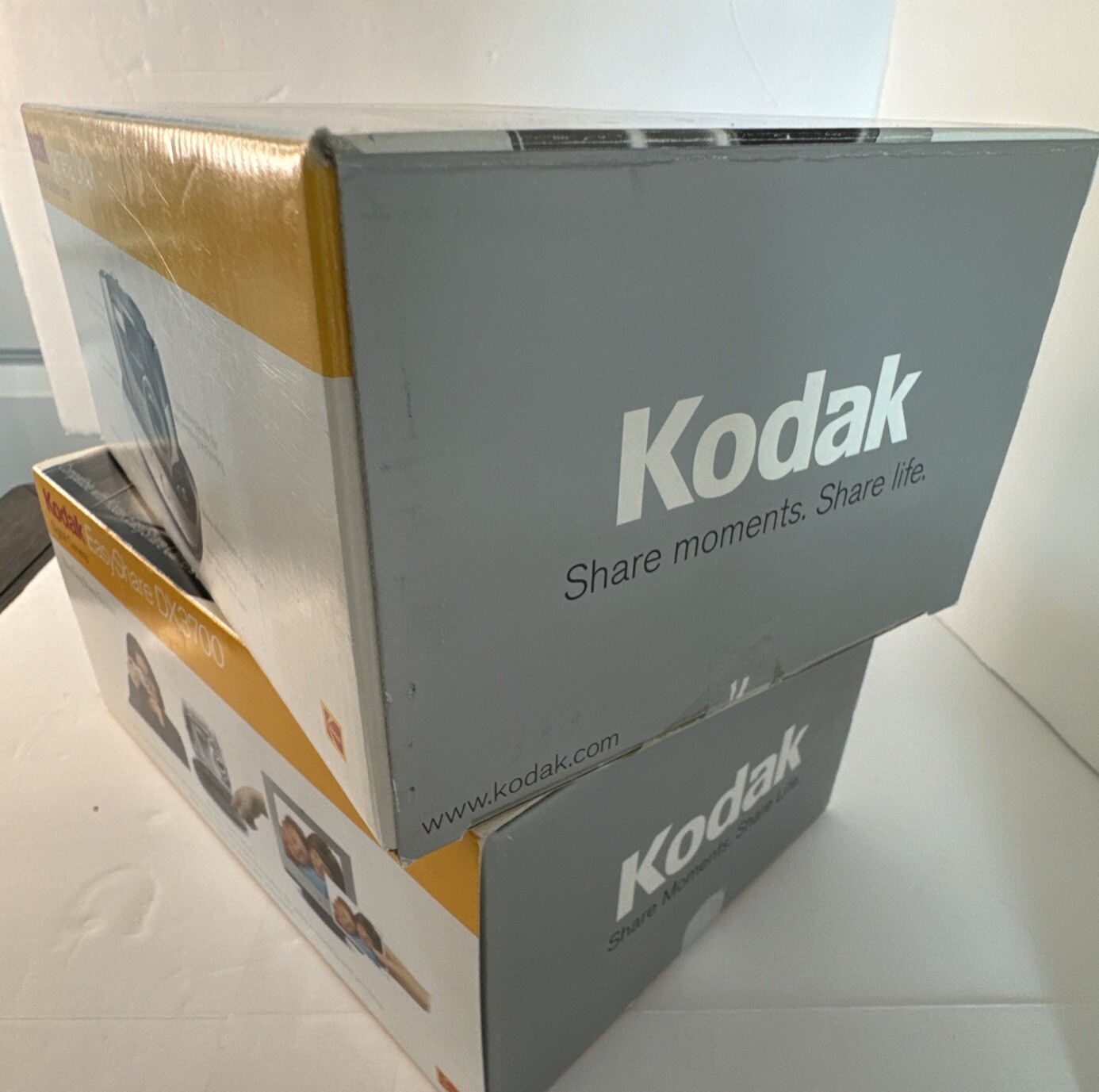 Vtg Kodak Easy Share DX3700 Digital Camera & Docking EasyShare System
