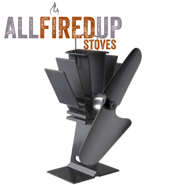 Caframo Ecofan 800 Original All Black Wood Stove Fan | eBay
