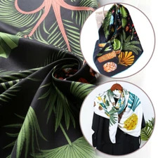 Women Palm Tree Twill Faux Silk Scarf Fashion Print Kerchief Shawl Hijab 51"*51"