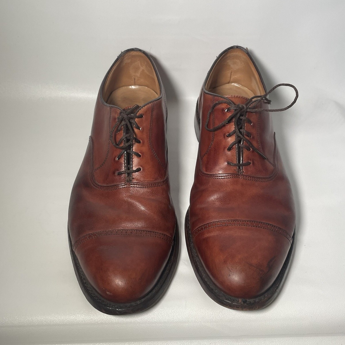 Vintage Footjoy Classics Cap-Toe Oxford Golf Shoes 12D 