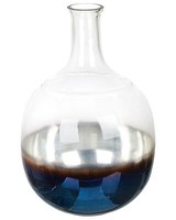 Dekorative Blumenvase 34 Cm Aus Schillerndem Glas Mehrfarbig Razala