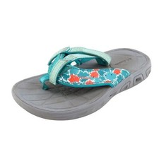 Columbia Toddler Girls 10 Medium Blue Flip Flop Synthetic
