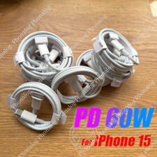 Lot 60W USB-C to USB-C Cable PD Fast Charger Cord For Samsung iPhone 15 16 Pro