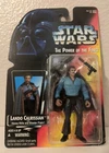 Star Wars Lando Calrissian Action Figure POTF Power Force Orange Red Card Kenner