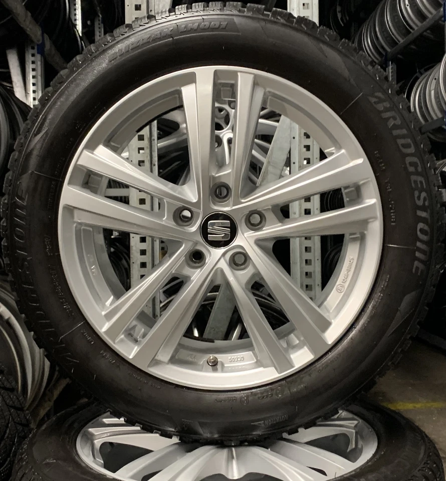 4 Orig SEAT Winterräder 215/65 R17 98V Tarraco SE027017 2297 - Bild 2 von 3