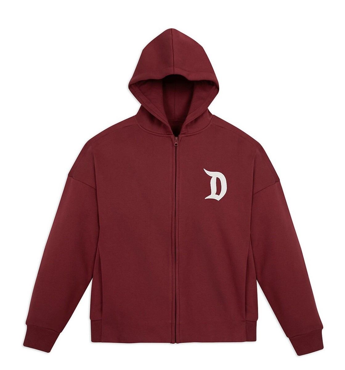 🔥Disney Parks - DISNEYLAND Logo Zip Hoodie - Red - L💥 | eBay