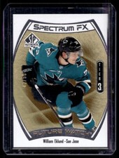 2021-22 SP Authentic Spectrum FX Gold William Eklund Rookie 42/50 #S-91 San Jose
