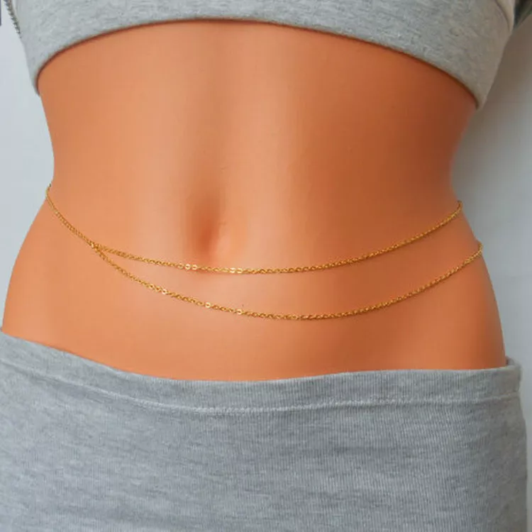Belly top necklace chain