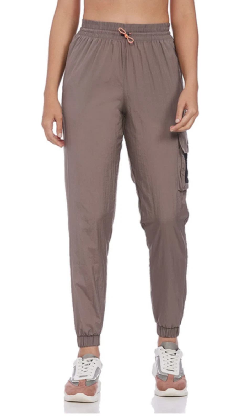 Reebok Women's MYT Hannah Wove Training Pants, Trek Grey, Small, NWT
