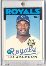 BO JACKSON 2016 TOPPS 65th ANNIVERSARY 