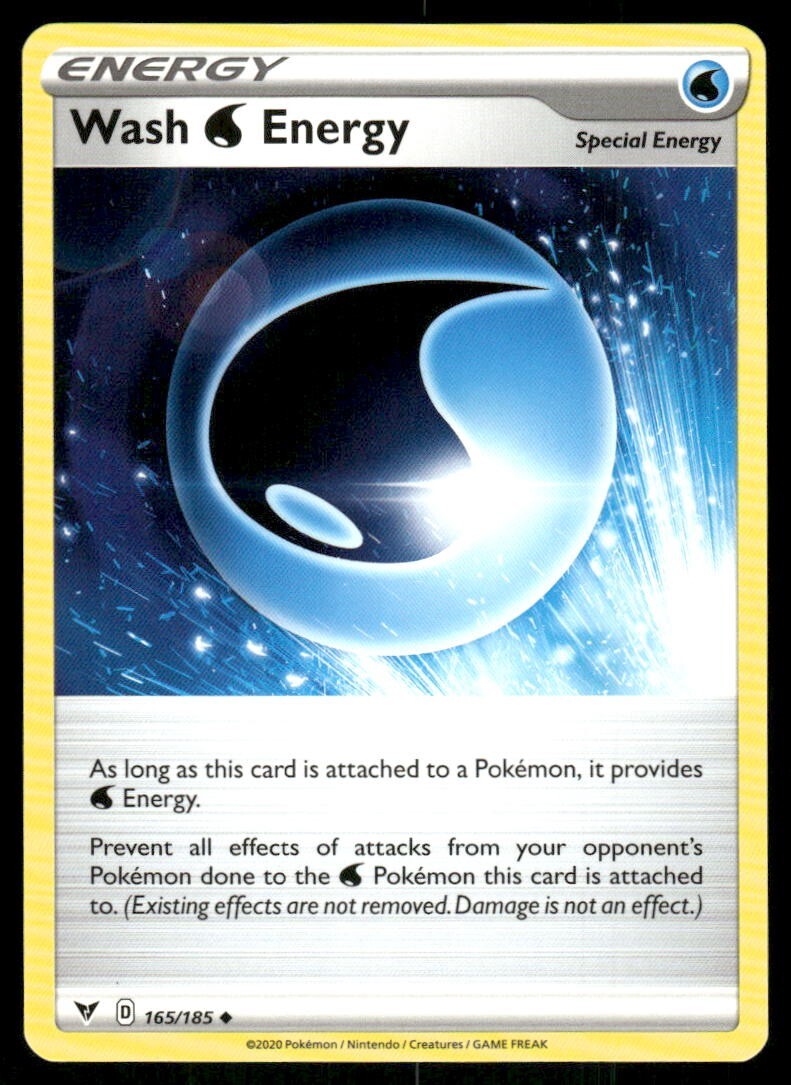 Wash Energy 165/185 Vivid Voltage Pokemon TCG trading card