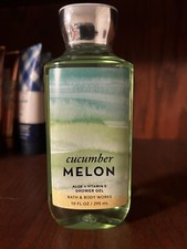 Bath  Body Works Cucumber Melon Shower Gel/Body Wash 10 oz NEW