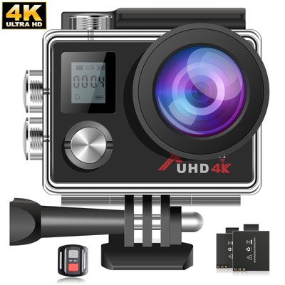  CAMPARK 4K Ultra HD 30FPS Action Camera WiFi 4X Zoom Underwater Sports Camera~