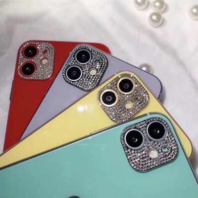 For iPhone 12 Diamond BLING Camera Lens Protector