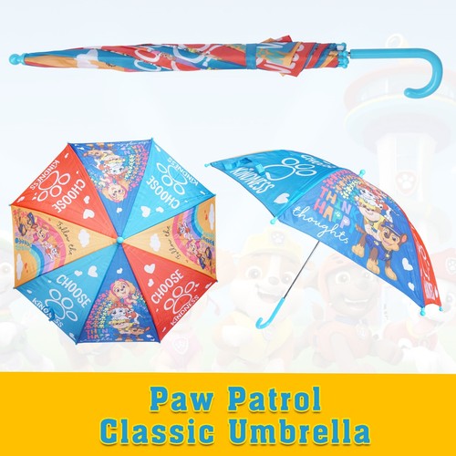 Classic Umbrella, Animated Character Canopy Umbrellas, Stick Brolly Kids 3-7Yrs - Picture 10 of 108