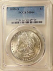 1898-O Morgan Silver Dollar - PCGS MS64 - Better Date - Beautiful Ch. BU Coin