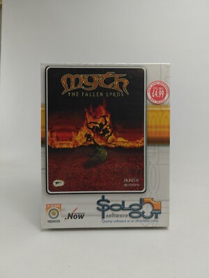 Myth The Fallen Lords PC (Vintage-Videospiele) brandneu und versiegelt