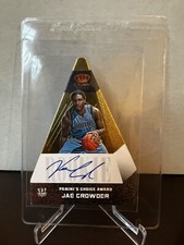 2012-13 Crown Royale Panini’s Choice Award Jae Crowder Rookie Auto 10/10