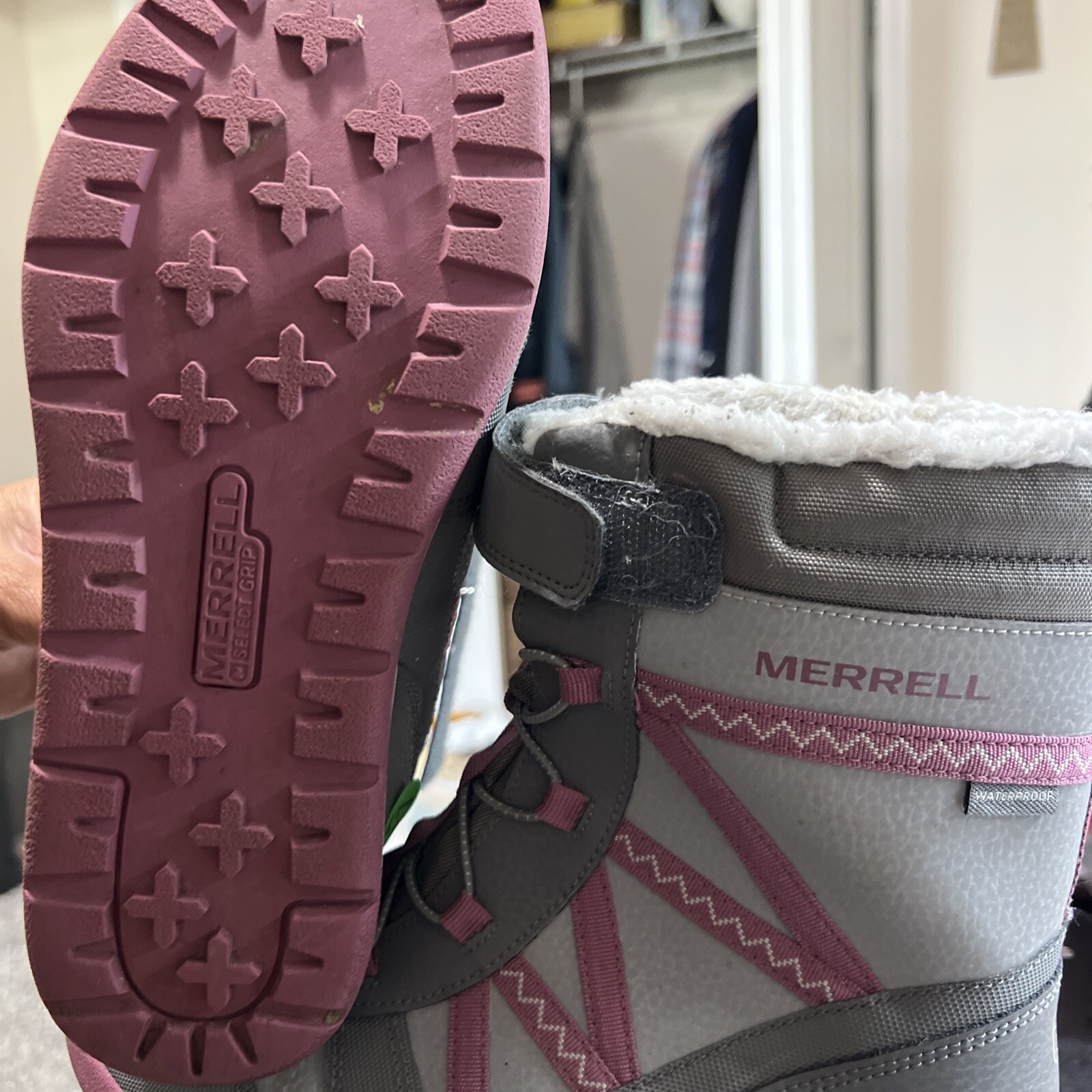 Stivali Merrell donna taglia 6 impugnatura a scelta 200 grammi isolati impermeabili 25F 32C