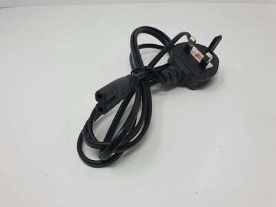 Netzkabel Stromkabel für Sony CMT-BT60B Micro HiFi System 1,8 m UK Stecker
