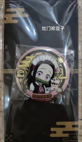 Juego completo de tarjetas de insignia de personaje KFC Demon Slayer 2024 Kimetsu No Yaiba - Imagen 17 de 27