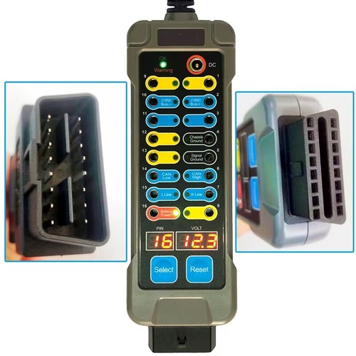 Universal OBD Jumper Box Tester Car Motorcycle Heavy Truck Excavator Circuit - Picture 4 of 7