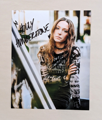 HOLLY HUMBERSTONE SIGNED 8x10 PHOTO paint my bedroom black WALLS