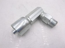 Parker Crimp Hydraulic Fitting Hose Male Swivel 3/8" Adapter