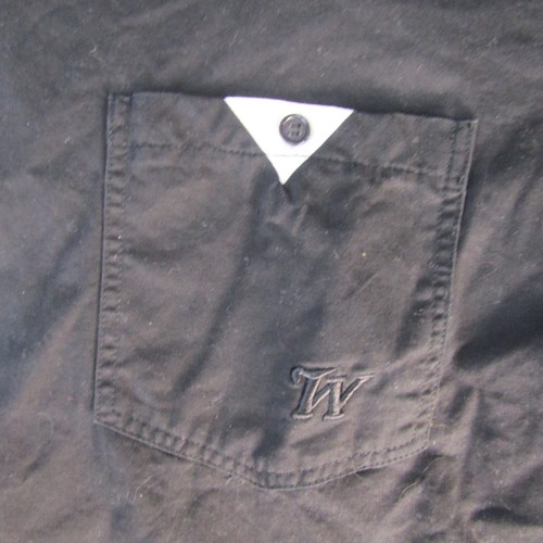 Vintage Winchester Full Zip Shirt Men's Size XL Black & White Extra Large Y2K - Imagen 4 de 14