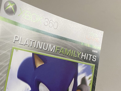 Sonic the Hedgehog 2006 06 Xbox 360 Game Shadow Adventure Platinum