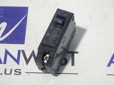 Lot Of 10 - GE THQB1120 1 Pole 20 Amp 120 Volt Bolt On Circuit Breaker - New