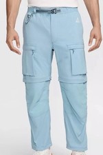 New Nike ACG Smith Summit 2 In 1 Cargo Pants Denim Turquoise FN0428-464 Sz XL