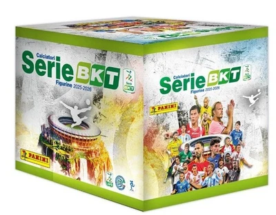 SCATOLA BOX DA 36 BUSTINE DI FIGURINE CALCIATORI SERIE BKT 2025-2026 PANINI
