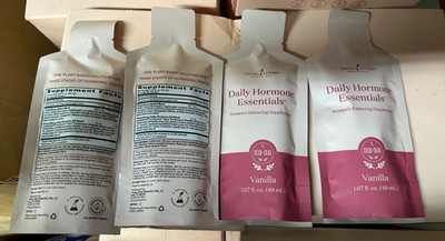 Young Living Daily Hormone Essentials Vanilla Woman women 30 x 1.67oz gel pacs