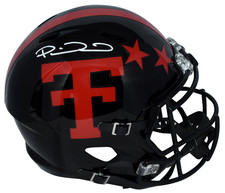 PATRICK MAHOMES SIGNED TEXAS TECH RED RAIDERS 100 YEAR FULL SIZE SPEED HELMET