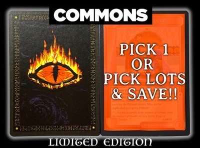 Middle-Earth MECCG The Wizards LIMITED Black Border Commons (Pick 1 or LOTs)