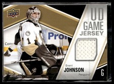 2011-12 Upper Deck Game Jerseys Brent Johnson Pittsburgh Penguins #GJ-BJ